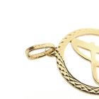 Image 8 of Gold pendant; Letter A