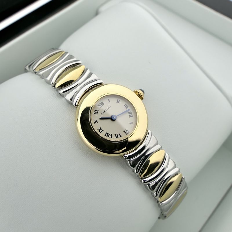 Image 17 of Cartier Colisèe Baignoire 8057908C; 18k gold ladies' watch