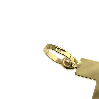 Gold pendant of an isosceles cross Image 2 of Gold pendant of an isosceles cross