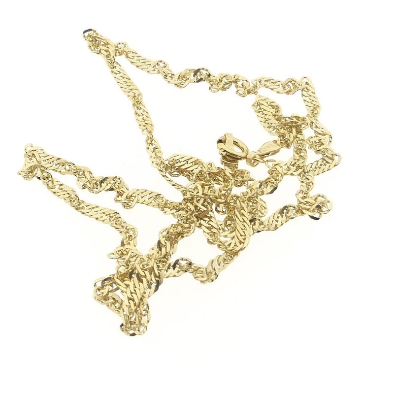 Image 7 of Gold Singapore link chain