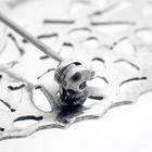 Image 7 of Silver brooch of a butterfly