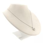 Image 15 of 18K white gold necklace with 0.19 ct. diamond | Chopard