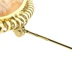 Image 8 of Antique Gold Brooch/Pendant with Cameo