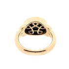 Image 6 of 18K rose gold ring with onyx | Source