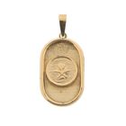 Image 1 of Rose gold pendant with Saudi Arabia emblem