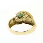 Image 6 of Vintage gold ring with emerald