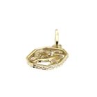 Image 3 of Gold zodiac sign pendant; Leo