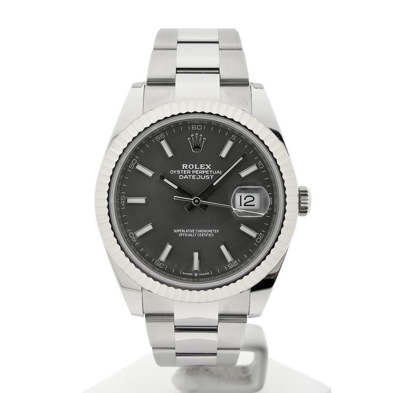 Image 1 of Rolex Datejust 41mm 'Rhodium' 126334; Automatic men's watch