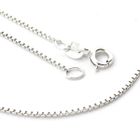 Image 6 of Silver gourmet link chain (suitable for a pendant) | 38 cm
