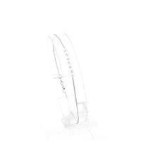 9 Karat Bracelet with Cultured Pearls
