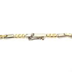 Image 5 of Two-tone gold fantasy link bracelet | 20 cm