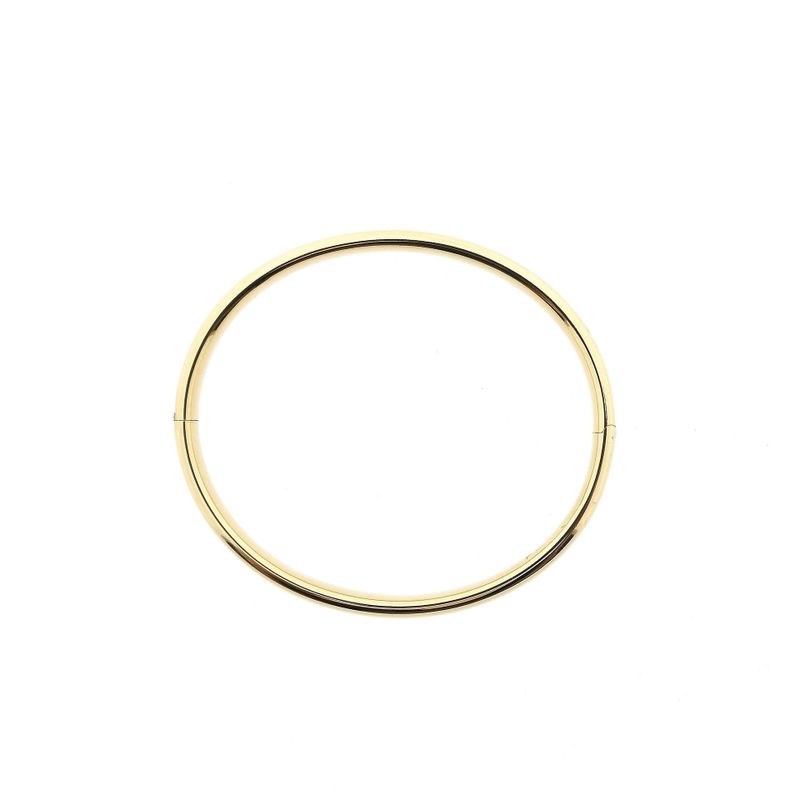 Image 3 of 14 Karat Gold Slave Bracelet; Ø 60.5 mm
