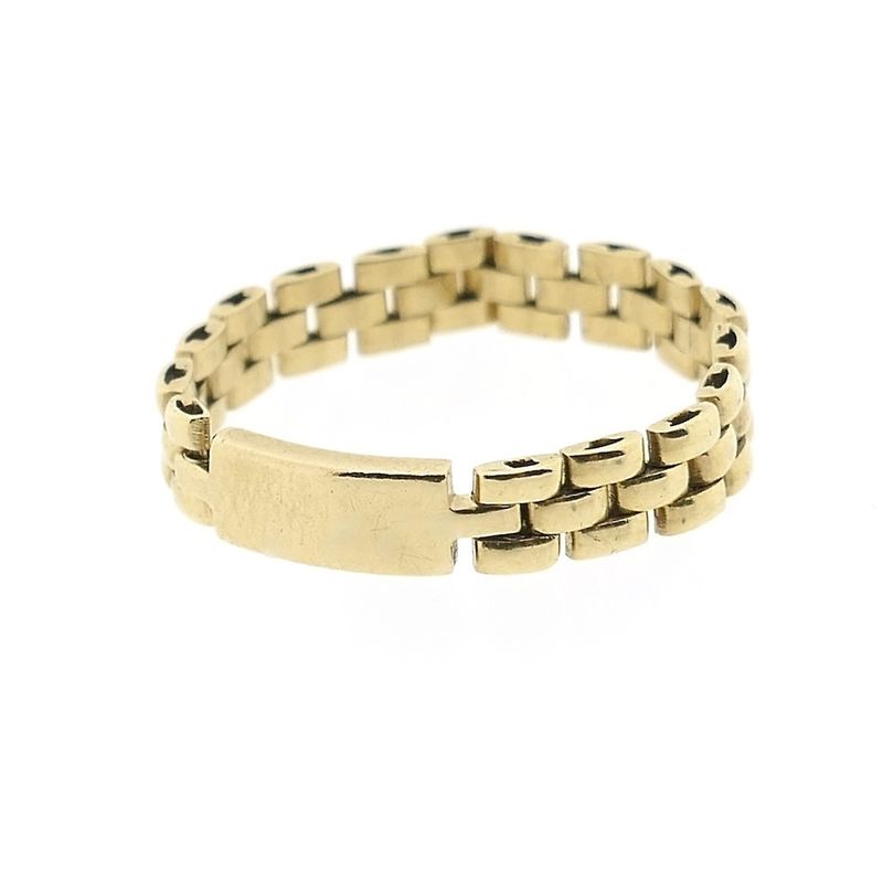 Image 5 of Golden Bismarck link ring