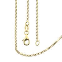 Gold gourmet link chain
