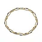 Image 5 of Gold closed for ever bracelet | 20.5 cm