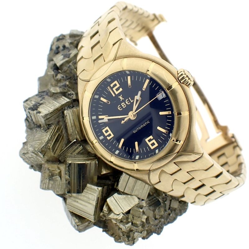 Image 1 of Ebel E-type automatic; Automatic 18k gold watch