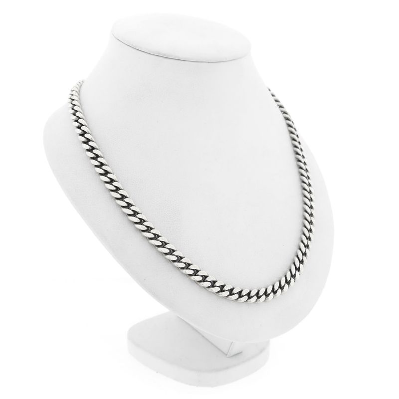 Image 3 of Silver Gourmet Link Chain