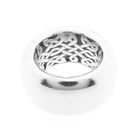 Image 3 of Wide silver ring