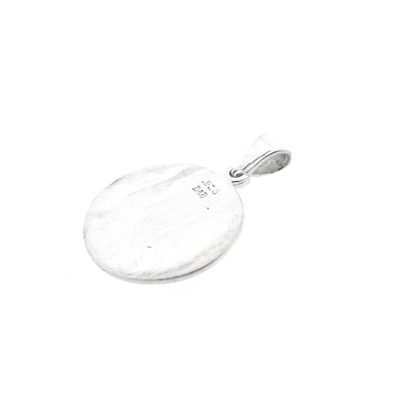 Image 2 of Silver pendant charm; Greek Coin Taurus