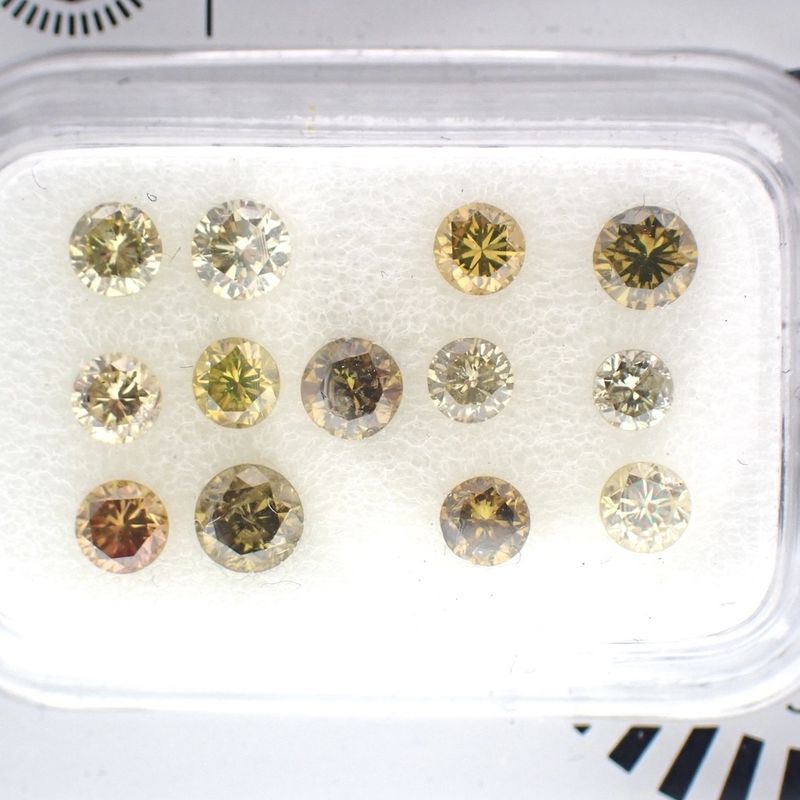 Image 2 of 13 loose diamonds in IGL seal; 1.59 carat VS/I