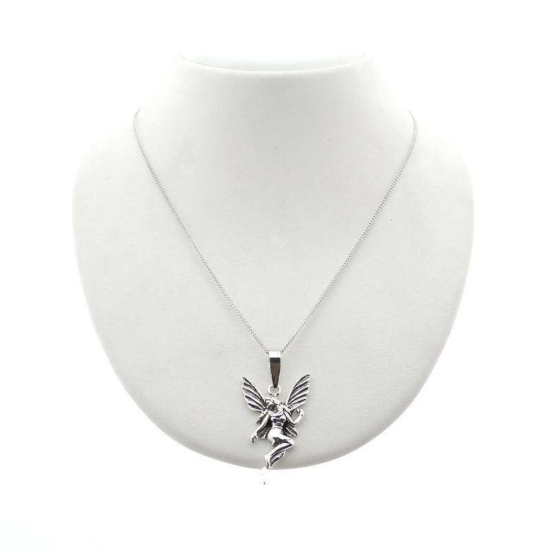 Image 4 of Silver pendant of a fairy