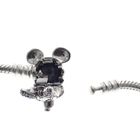 Image 4 of Disney Pandora Moments Pavé Minnie Mouse; Silver; Snake Chain | 20 cm