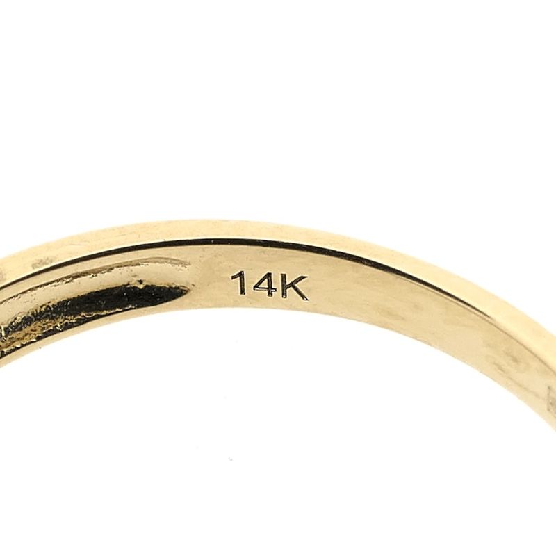 Image 7 of Gold ring with diamond | 0.21 ct.