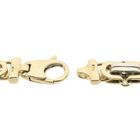 Image 6 of Two-tone gold fantasy link bracelet | 21 cm