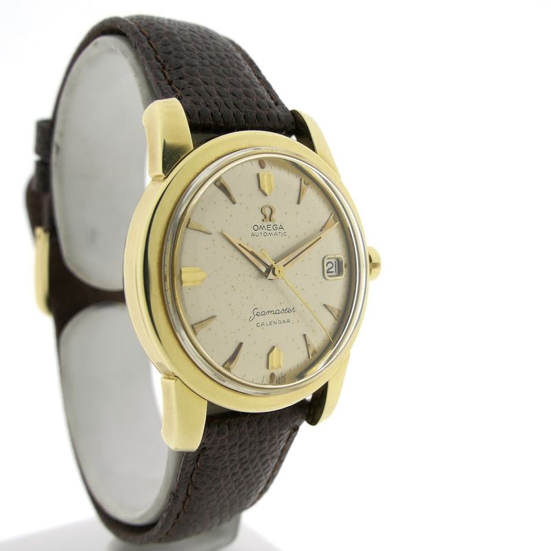 Image 3 of Omega Seamaster Calendar Automatic 2849SC; Vintage 14k gold watch