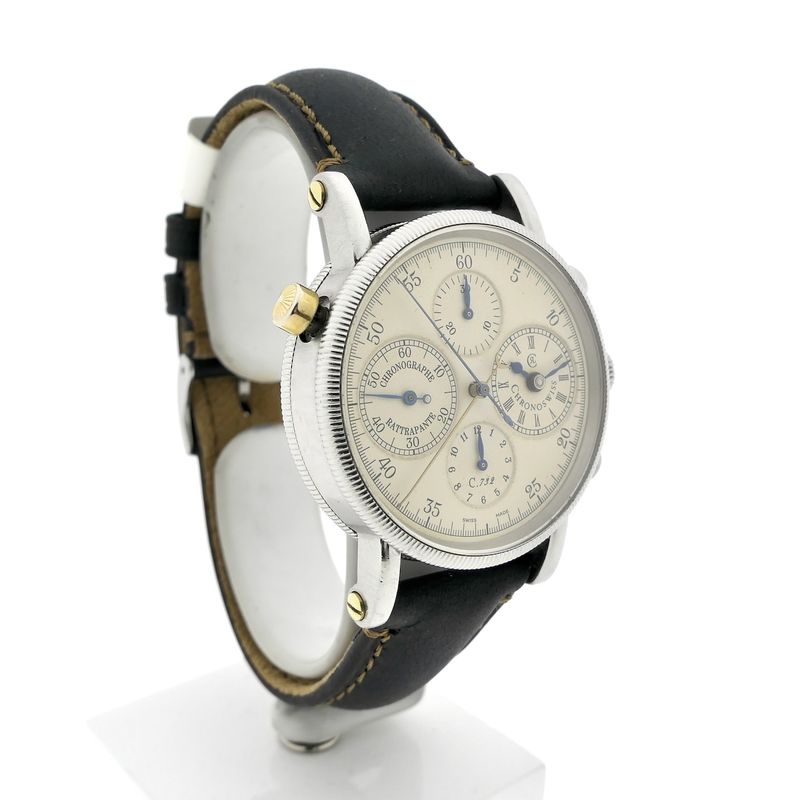 Image 3 of Chronoswiss Rattrapante Chronograph CH7323; Automatic men's watch with double chronograph