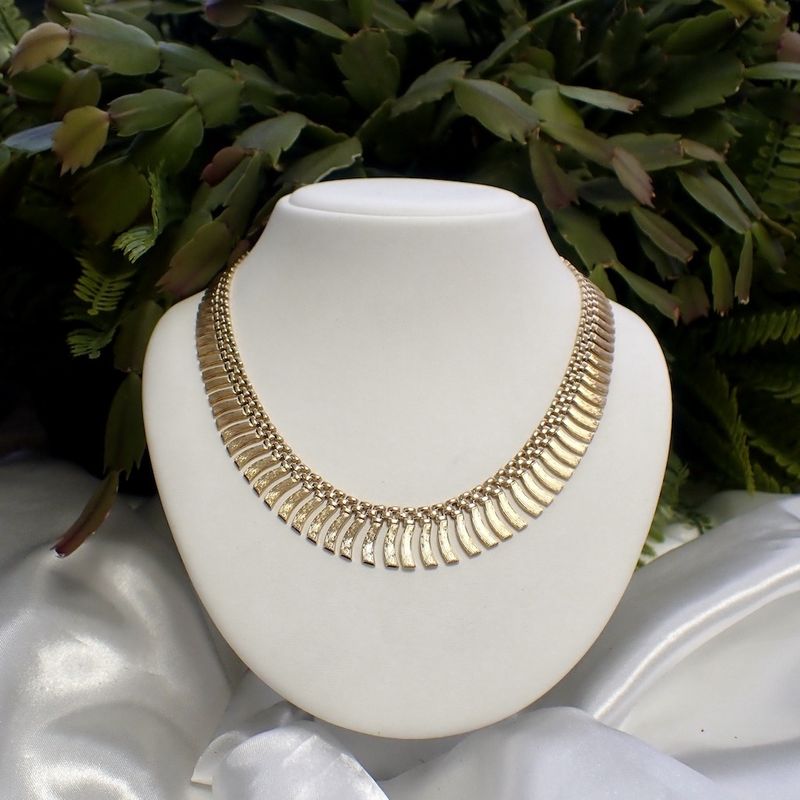 Image 3 of Gold Cleopatra necklace