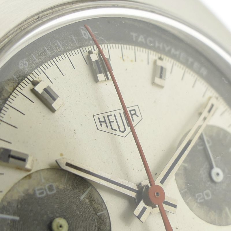 Image 4 of Heuer Pre-Carrera Chronograph; Vintage men's watch