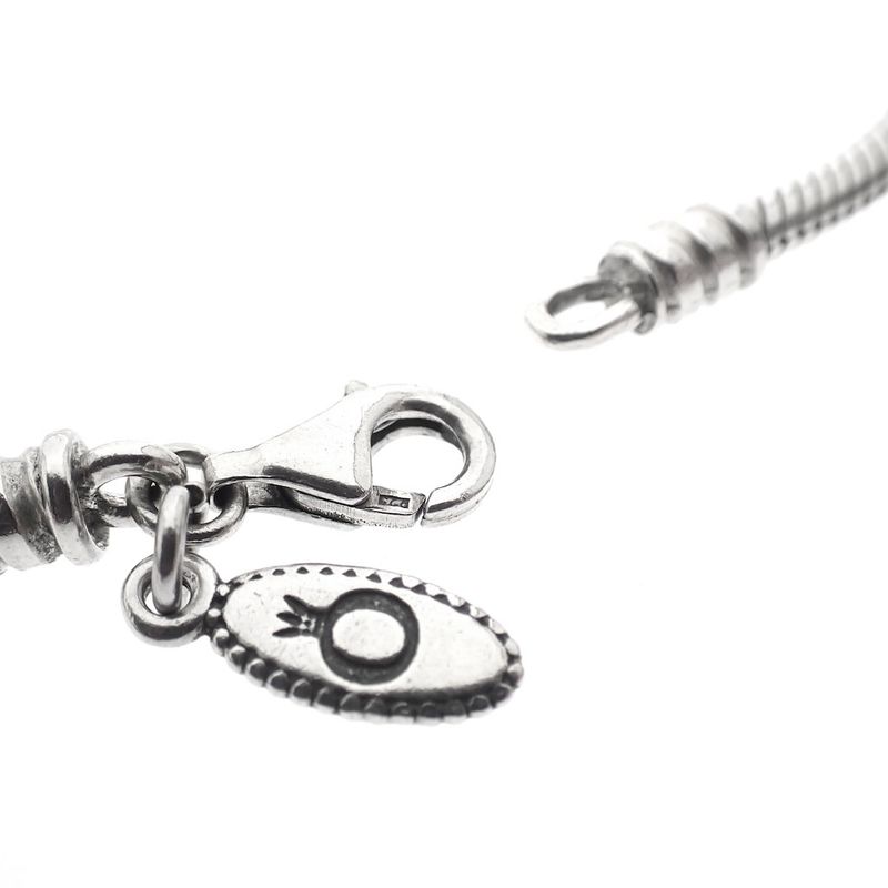 Image 6 of Pandora bracelet; Silver; lobster clasp | 19 cm