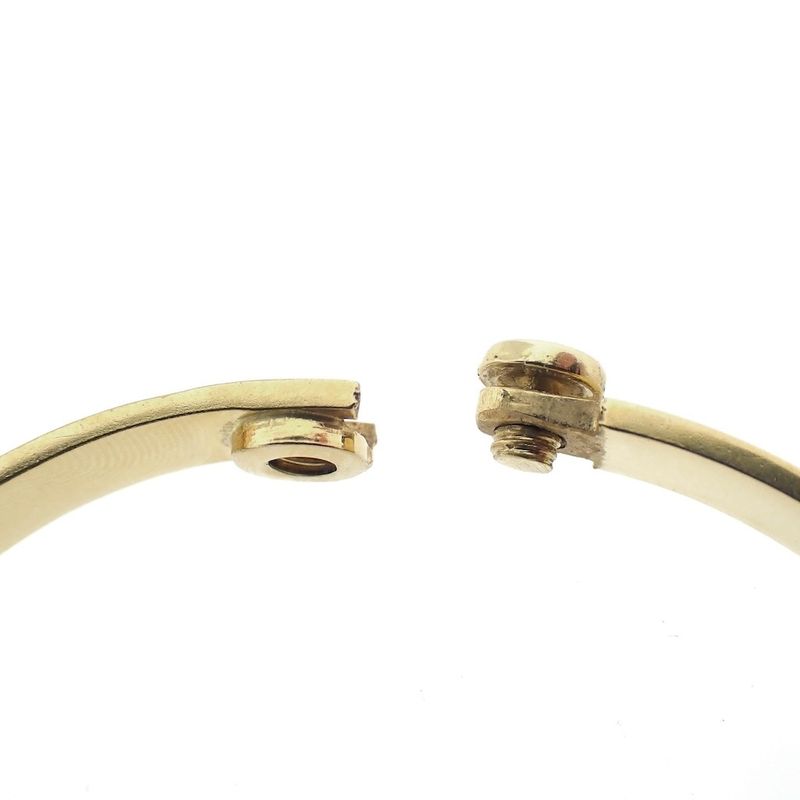Image 9 of Gold slave bracelet | Ø 59mm