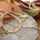 Image 8 of Two-tone gold king's chain