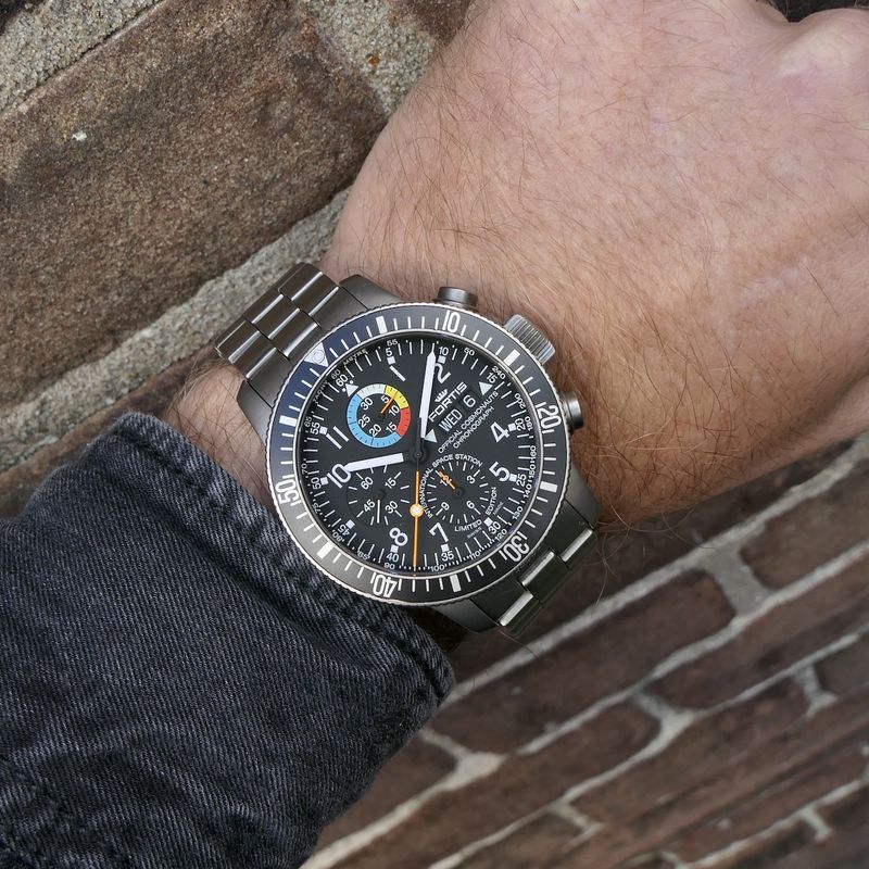 Image 13 of Fortis B42 Chronograph 'ISS Limited Edition'; Automatic Men's Watch