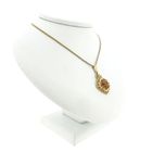 Image 5 of Gold Pendant with Coral