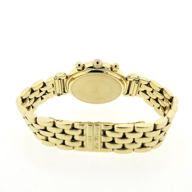 Image 14 of IWC Da Vinci Chronograph IW3735; 18k gold ladies' watch with moon phase