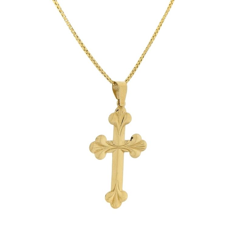 Image 6 of Gold pendant of a cross