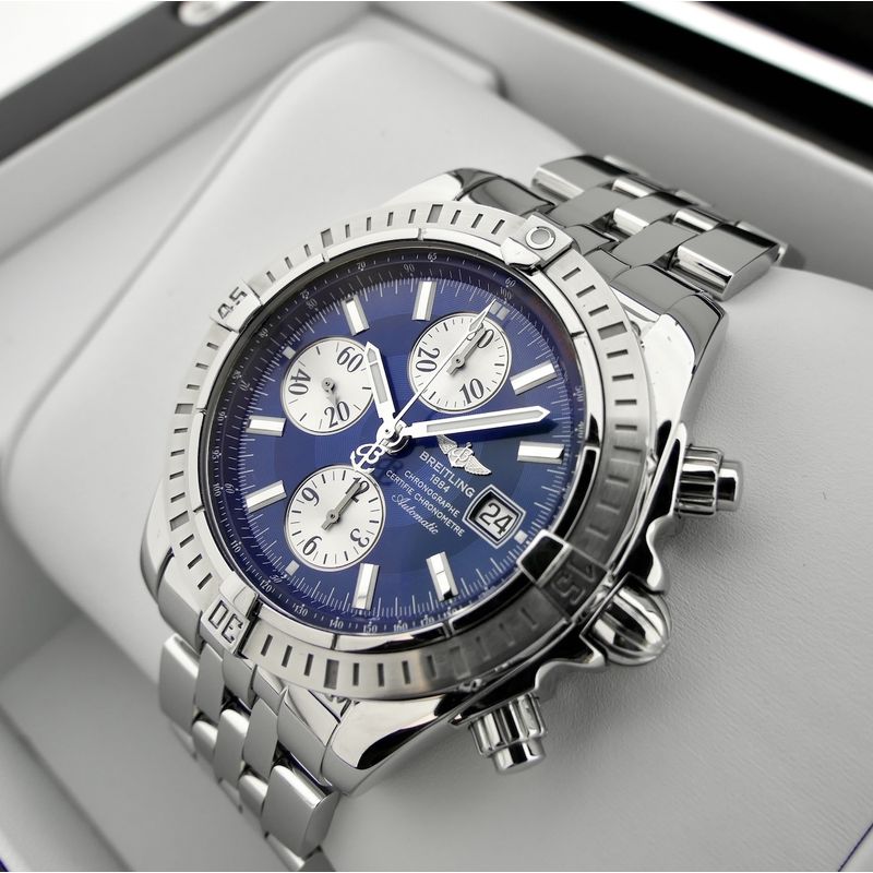 Image 20 of Breitling Chronomat Evolution A13356; Chronograph men's watch