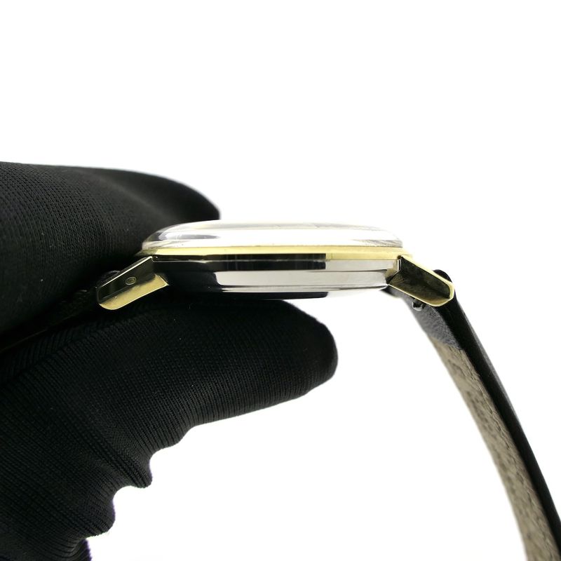 Image 8 of Omega Seamaster Deville 135.020; Vintage 14k goldcap men's watch