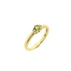 Image 1 of Gold ring with Pallavin Peridot