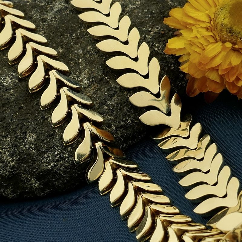 Image 2 of Golden fantasy link chain