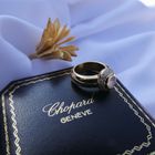 Image 2 of Gold Chopard ring with diamond 0.62 ct.