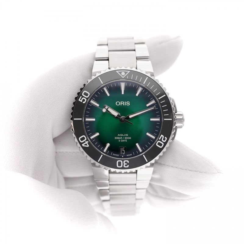 Afbeelding 5 van Oris Aquis Date '5-Days' Cal. 400; Automatisch Heren Horloge