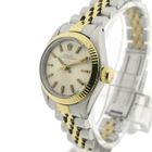 Image 2 of Rolex Oyster Perpetual 6719; Vintage 18k. goud/stalen dames horloge