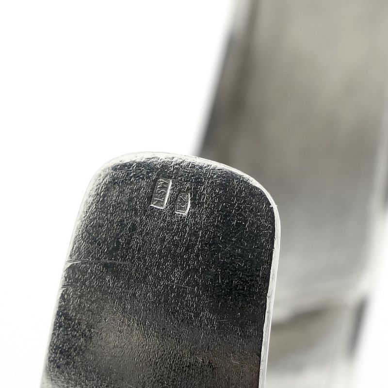 Image 4 of Silver clip bracelet Lapponia | Ø 58mm