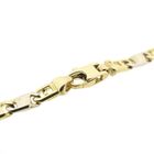Image 4 of Two-tone gold navy link necklace; Men | 61 cm