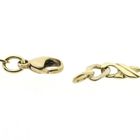 Image 5 of Tricolor gold infinity link bracelet | 20 cm