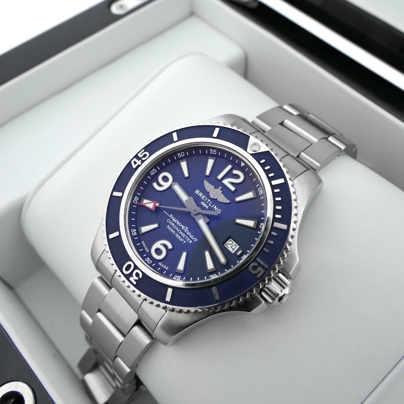 Image 11 of Breitling Superocean Automatic 42 A17366; Men's diving watch